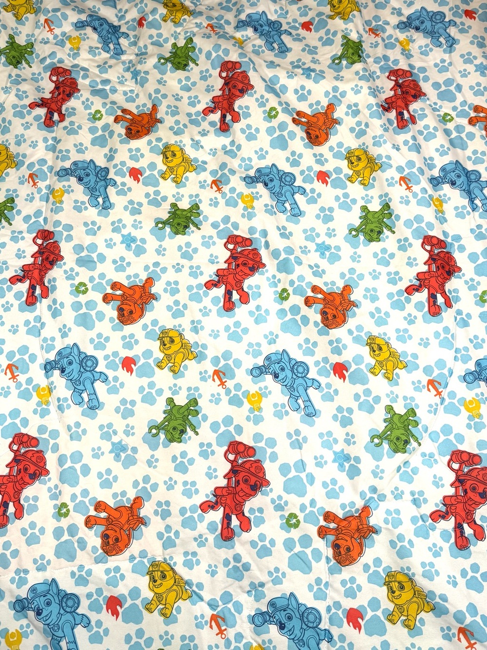 PAW PATROL Toddler Comforter Reversible Ruff Ruff Rescue Nickelodeon 2019 Chase - Picture 8 of 14